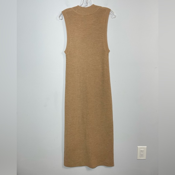 ARITZIA Babaton Aesthetica Dress Limited Edition Constant Camel Sweater Knit M - Picture 7 of 13